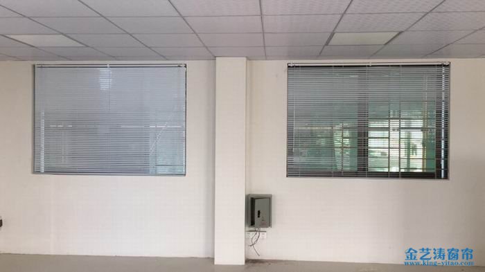 禪城區張槎辦公室窗簾定做——百葉窗簾