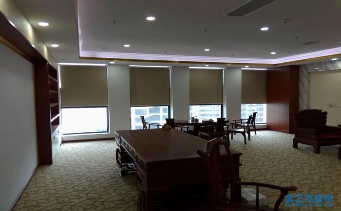 總經(jīng)理辦公室及老板辦公室之辦公室電動(dòng)遮陽窗簾