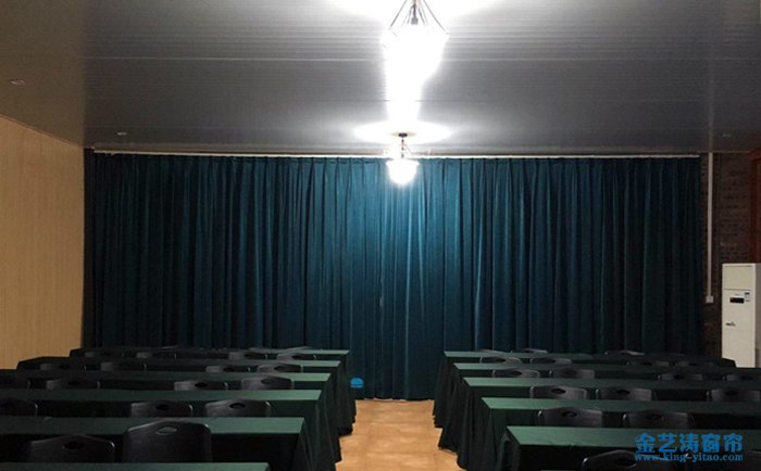 佛山第一中學電動窗簾_電動幕布工程案例 佛山電動窗簾_電動幕布工程