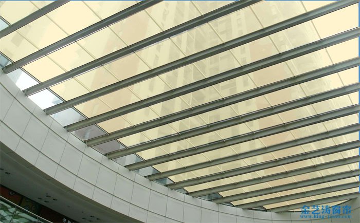 電動雙軌天棚簾的介紹和相關知識 天棚簾