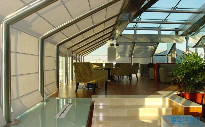 陽光房遮陽天棚簾都有哪些,應該如何選擇 陽光房窗簾