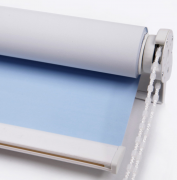 全遮光涂白遮陽隔熱logo卷簾-佛山卷簾廠家批發